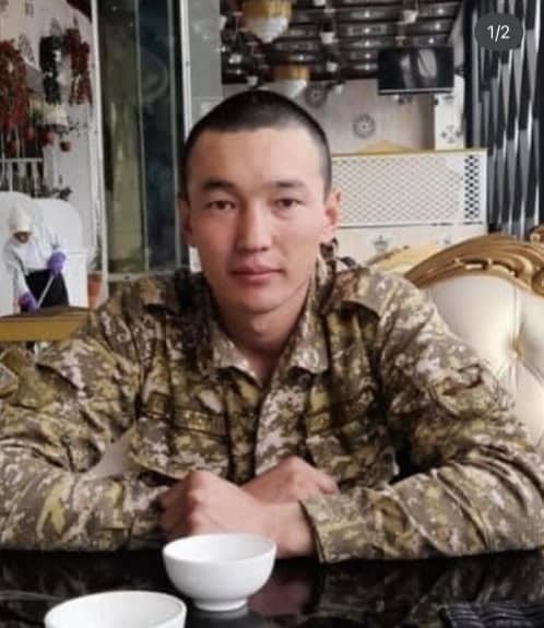 Военнослужащий Санжар Анаркулов