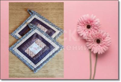 Ручная работа. Прихватки , грелки на чайник