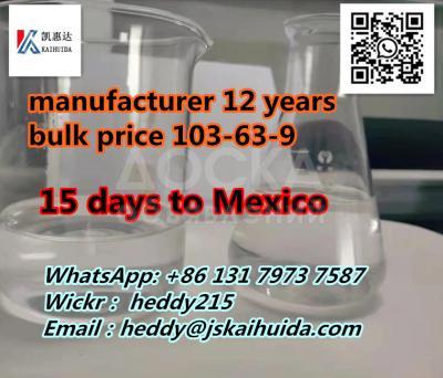 Raw Materials CAS 110-63-4/79-03-8/103-63-9 SAFE to Mex