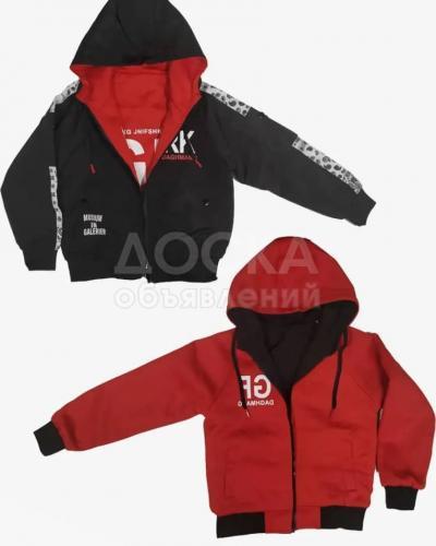 Подростковая куртка двусторонняя