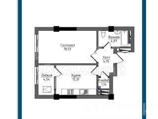 Продаю 1-комнатную квартиру, 46кв. м., этаж - 6/10, советская магистраль.