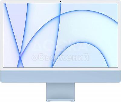 2021 Apple iMac (24-inch, Apple M1 chip with 8‑core CPU and 7‑core GPU, 8GB RAM, 256GB) - Blue