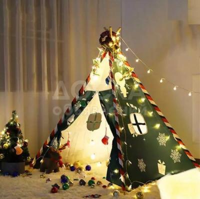 Новогодний игровой домик палатка