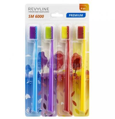 Коллекция зубных щеток Revyline SM6000 со скидкой, 4 шт