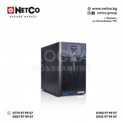 Источник бесперебойного питания SVC PTL-2K-LCD, 2000VA (1400W), PTL-серия, LCD\Tel.line\USB(Smart), Диапазон работы AVR: ?, Бат.: 12В/7.5Ah*4шт., Вентилятор: 8см*1шт., 3 вых., Чёрный