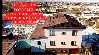 Продаю дом 8-ком. 380кв. м., этаж-3, 380-сот., стена кирпич, Каракол.