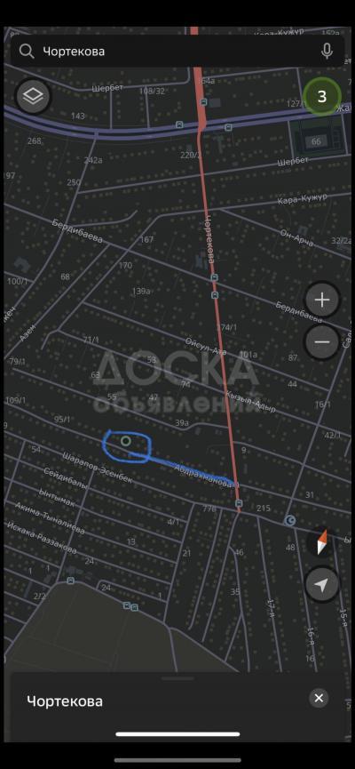 Продаю участок под строительство, 8 соток Абдрахманова-1 75.