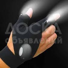 Светодиодные фонари Перчатки Наружный фонарик Перчатки для работы Рыбалка Кемпинг Ручной ремонт Инструменты для темных мест