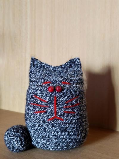 Игрушка амигуруми Котик