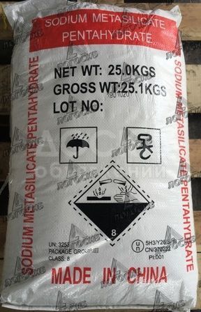 Метасиликат натрия пятиводный