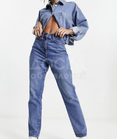 Джинсы mom новые W28/34