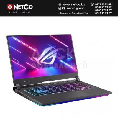 Ноутбук Asus ROG Strix G15 G513RM-DS71-CA AMD Ryzen 7 6800H (3.20-4.70GHz), 16GB DDR5, 1TB SSD, NVIDIA RTX 3060 6GB GDDR6, 15.6"FHD (1920x1080) 300Hz IPS, WiFi ax, BT 5.2, HD WC, Win 11 Home, Backlit RGB Русская клавиатура, Eclipse Gray