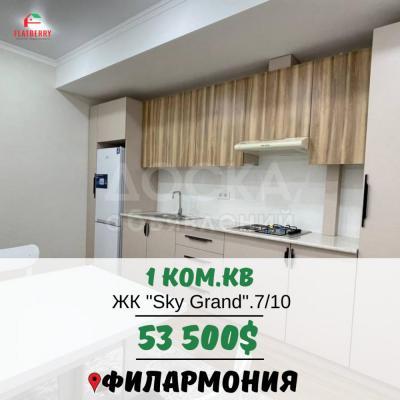 Продаю 1-комнатную квартиру, 40кв. м., этаж - 7/10, КНУ.