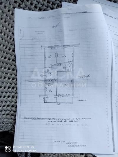 Продаю 3-комнатную квартиру, 64кв. м., этаж - 9/9, район Таш- Рабата.
