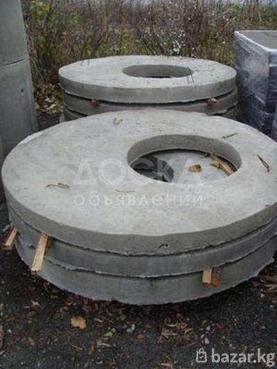 Темир-бетон шакекчелерди сатабыз (темир-бетон буюмдары)