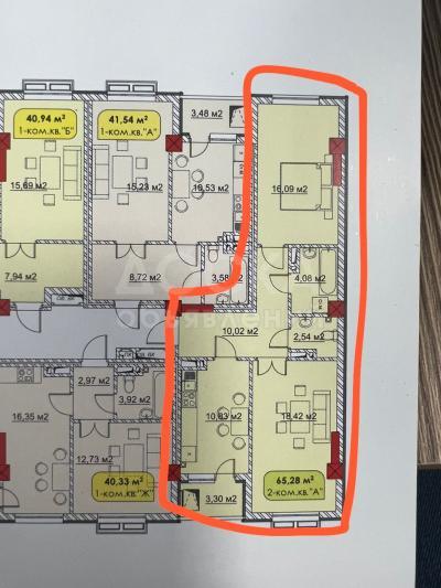 Продаю 2-комнатную квартиру, 62кв. м., этаж - 10/16, Асанбай мкр .