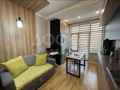 Продаю 1-комнатную квартиру, 45кв. м., этаж - 6/13, Асанбай мкр .