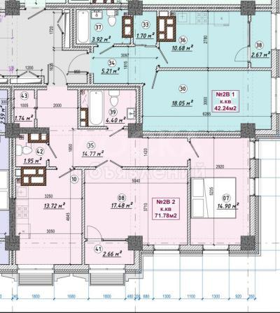 Продаю 2-комнатную квартиру, 71кв. м., этаж - 7/14, 10 МКР .