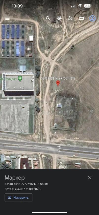 Продаю участок под строительство, 50 соток Г.Чолпон Ата,Ипподром.