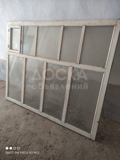 Продаю окна б/у без коробки 4 комплекта.