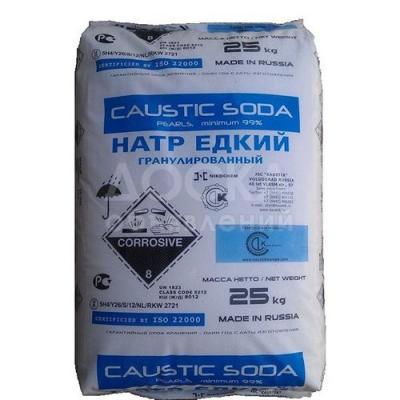 Сода каустическая чешуированная в наличии. Производство Россия.