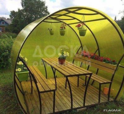 Поликарбонат монолиттүү жана уюлдук.