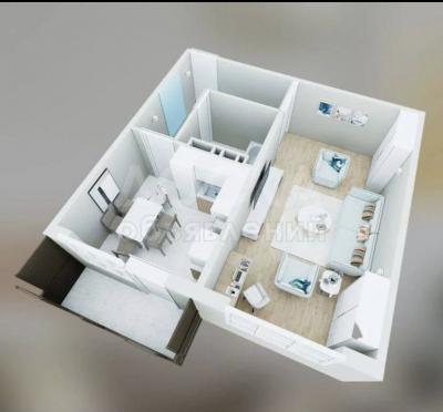 Продаю 1-комнатную квартиру, 48кв. м., этаж - 9/9, ТРЦ Ала Арча.