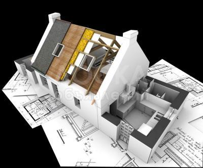 Монтаж кровли.