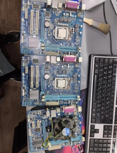 материнская плата 1155