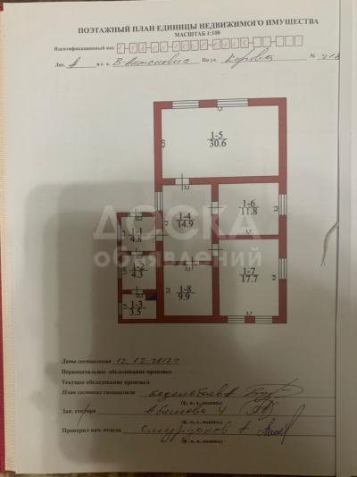 Продаю дом 5-ком. 97кв. м., этаж-1, 13-сот., стена другое, с. Военно-Антоновка.