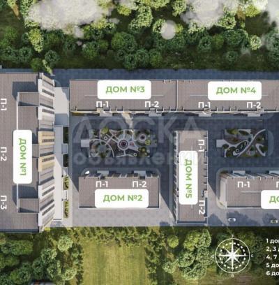 Продаю 1-комнатную квартиру, 53кв. м., этаж - 6/9, Кок Жар .