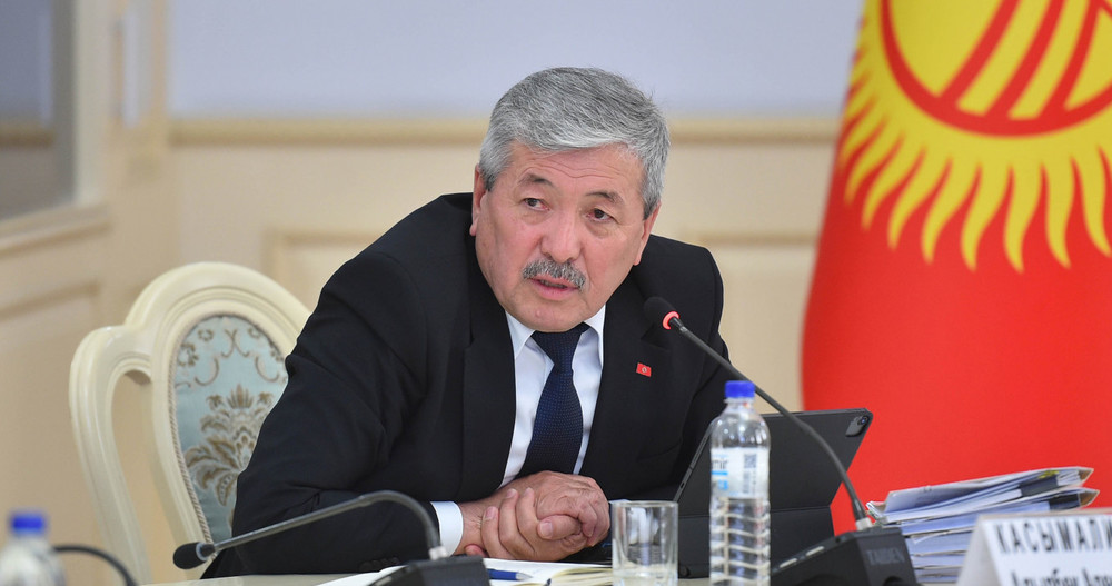 Первый заместитель главы Кабмина Адылбек Касымалиев