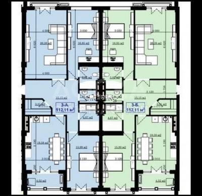 Продаю 3-комнатную квартиру, 112кв. м., этаж - 14/14, Чынгыза Айтматова/ Масалиева.