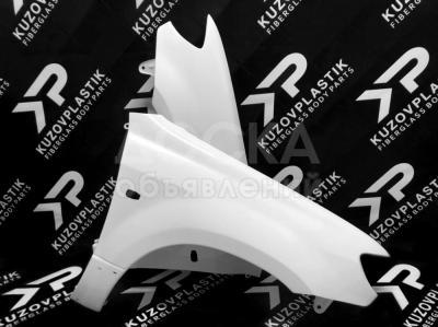 Крыло на Mitsubishi Outlander из стеклопластика