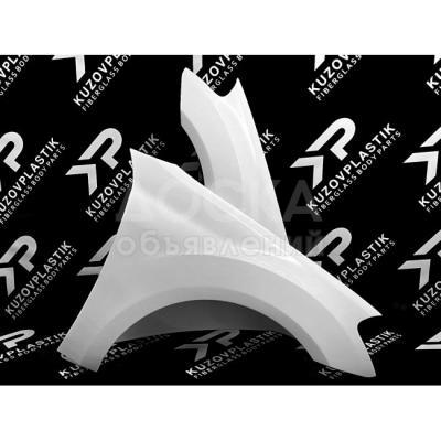 Крыло на Мерседес ML W164 из стеклопластика.
