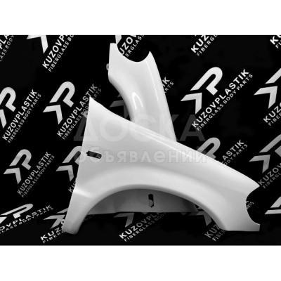 Крыло на Мерседес ML W163 из стеклопластика.