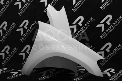 Крыло на Мерседес GL X164 из стеклопластика.
