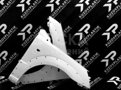 Крыло на Kia Sorento из стеклопластика.