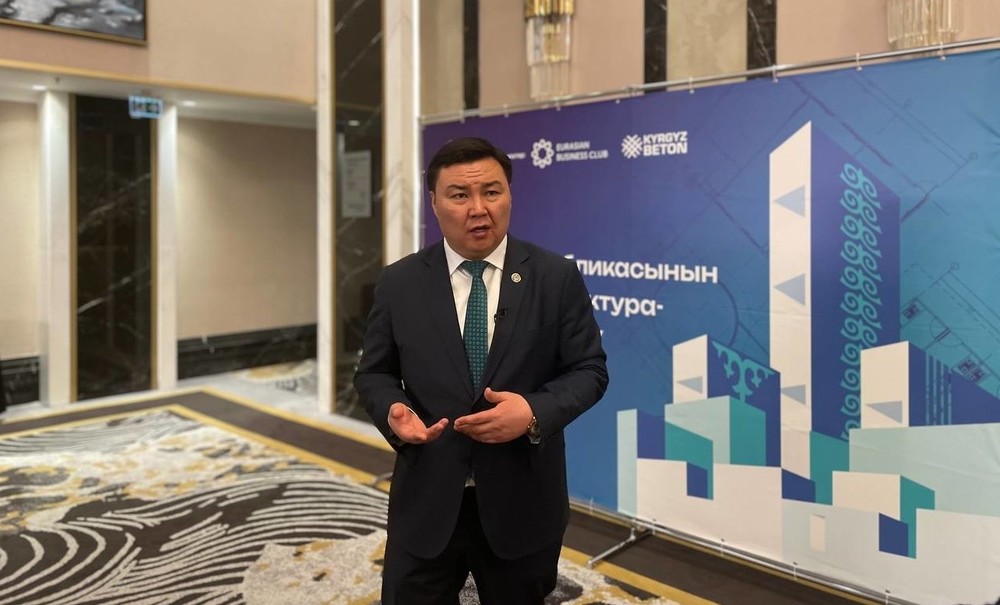 директор Департамента государственного архитектурно-строительного контроля при Госстрое Талантбек Иманакун уулу
