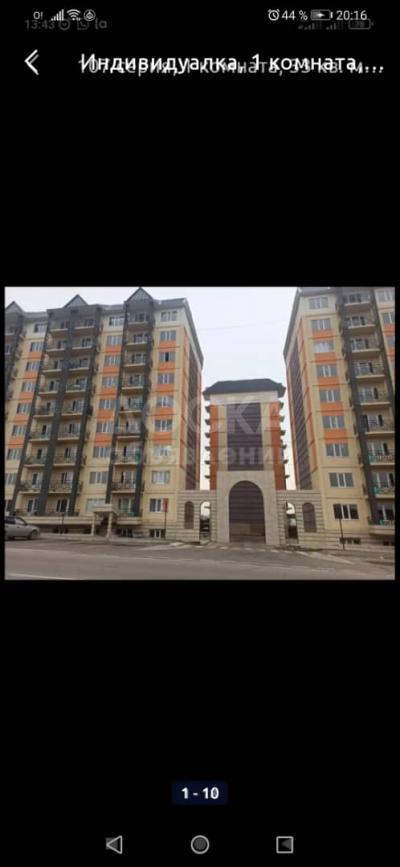 Продаю 1-комнатную квартиру, 36кв. м., этаж - 1/9, Кок-Жар ЖМ.