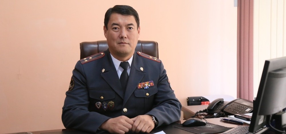 Имангазиев Азамат Мыктыбекович — полковник милиции, работает надолжности начальника организационно-инспекторского отдела ГУВДЧуйской о