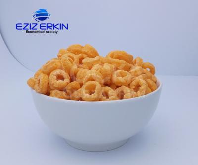 Кукурузные колечки со вкусом апельсина