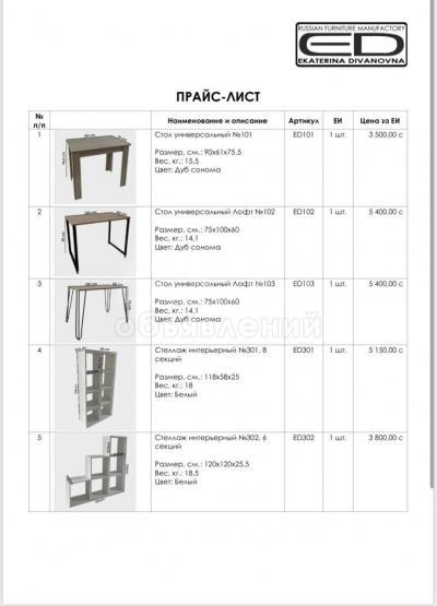 Корпусная мебель в стиле "ЛОФТ"
