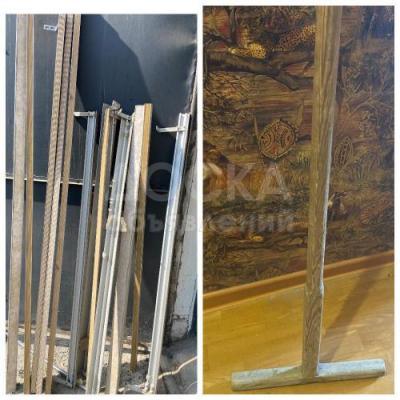 Продаю аллюминиевые карнизы, швабры