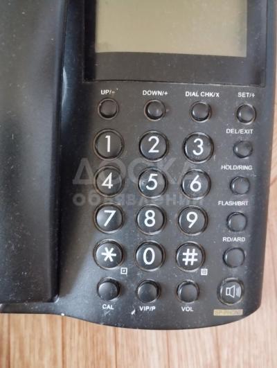 Телефонные аппарат, стационарный.