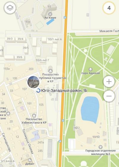 Продаю 3-комнатную квартиру, 132кв. м., этаж - 1/5, Юго-Западный район 1Б, район ак кеме.