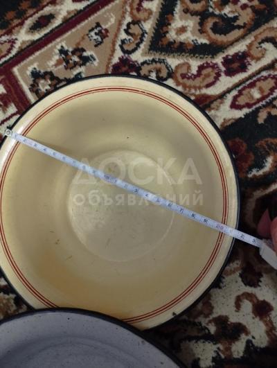 Чашки эмалированные советские