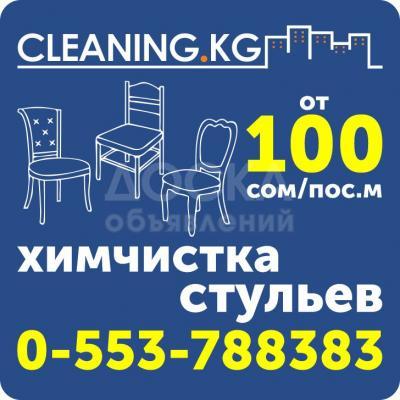 Химчистка стульев в Бишкеке ( Кыргызстане )