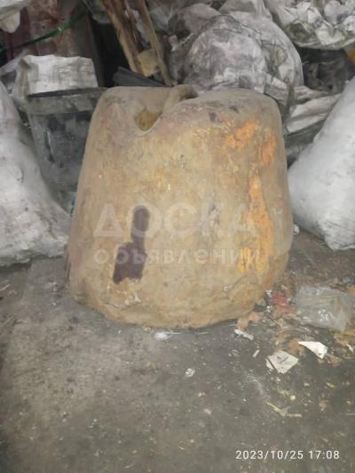 Копёр для разбития чугуна со спусковым механизмом