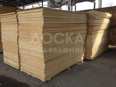 Фанера хвойная, шлифованная и ламинированная